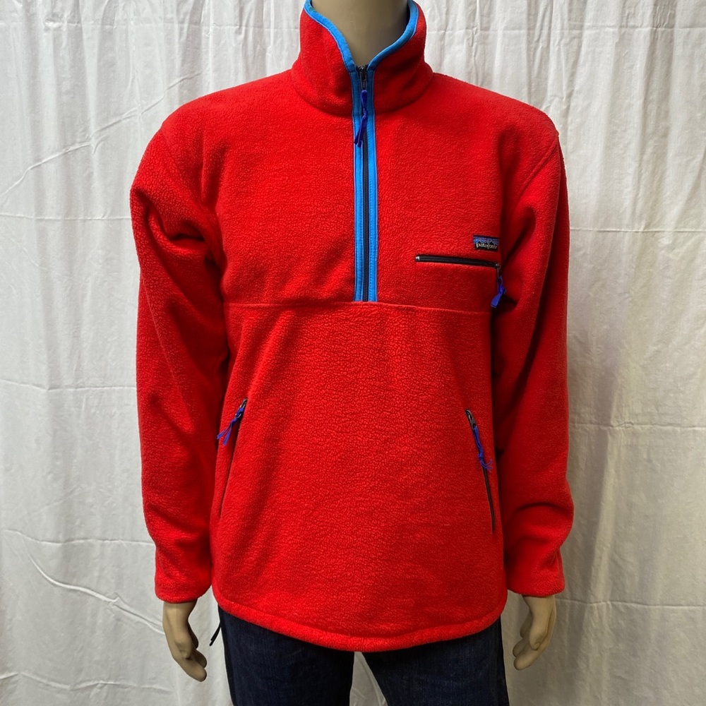 Patagonia half zip fleece jacket size large